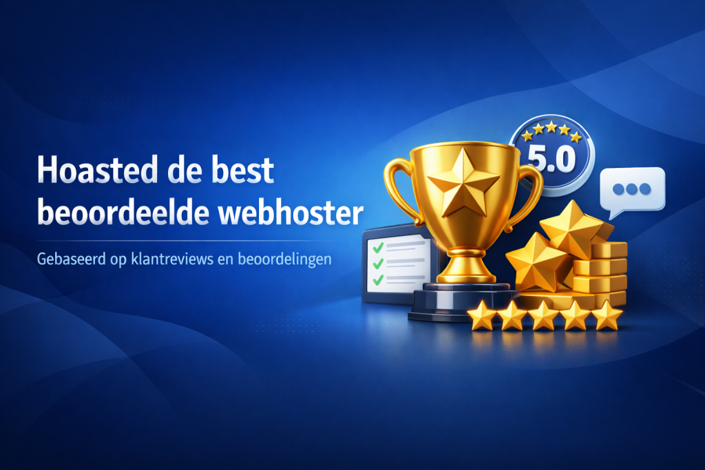 Hoasted: De best beoordeelde webhoster van Nederland